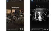 Screenshots of stories added by actor Garret Dillahunt in his Instagram account | Image Source: Instagram page "garretdillahunt"